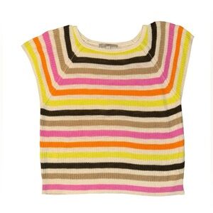 LOFT Striped Wedge Sweater Tee
